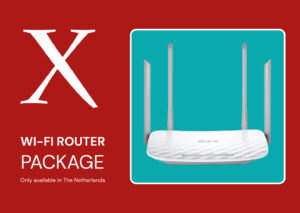 WI-FI Router Package (Netherlands only)